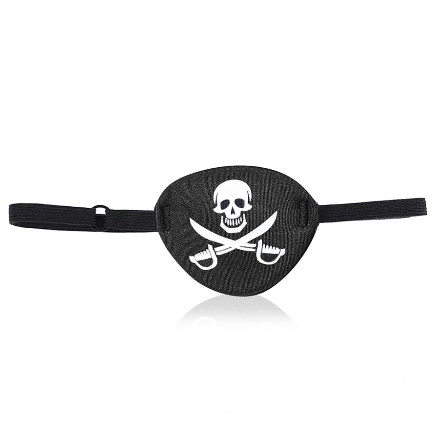 Amazon.com: Pirate Eye Patch Cute Eye Patches for Adults